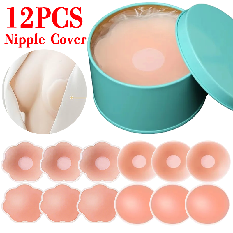 Strapless Bra Adhesive - 6/12 adet görünmez kendinden yapışkanlı göğüs